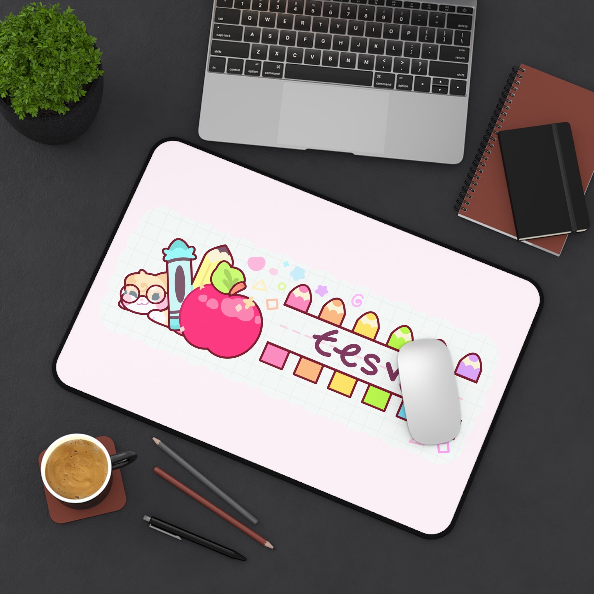 BTS Ichigo Cute Desk Mat 12 x 18