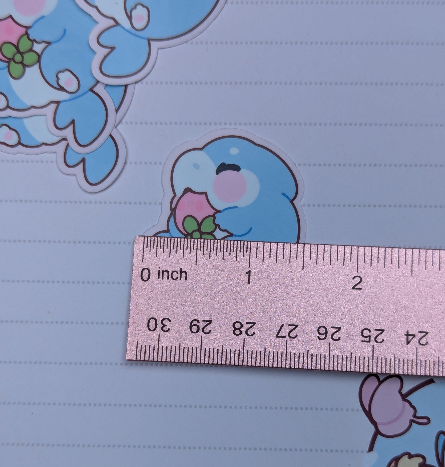 Shark Pup Sticker Series Die Cut (Handmade)