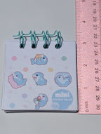 Mini Shark Pup Sticker Book 3 x 3 ( Made to Order )