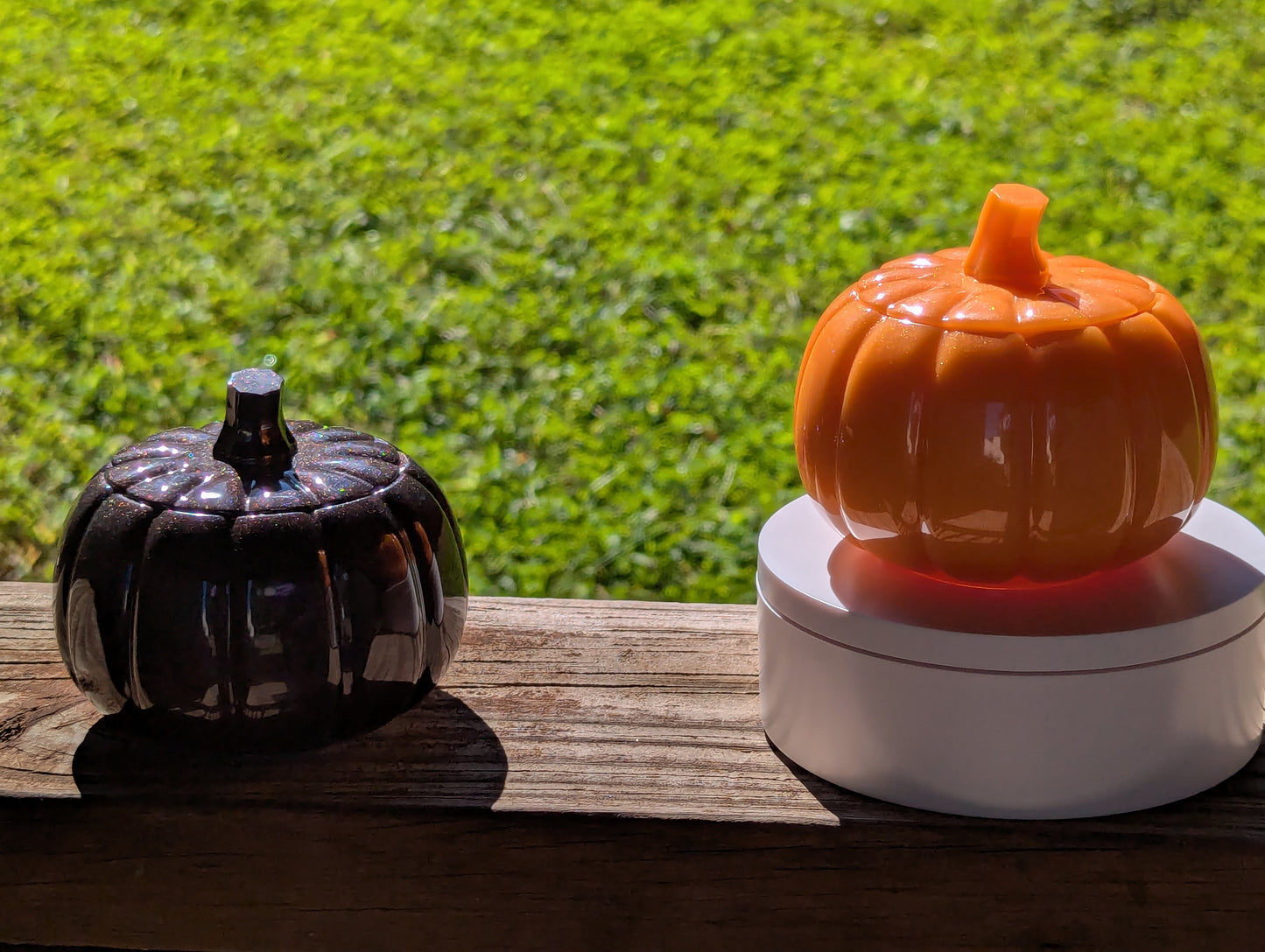 Pumpkin Trinket Jars Handmade (Made to Order)