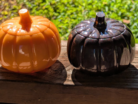 Pumpkin Trinket Jars Handmade (Made to Order)