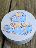 Shark Pup Sticker Series Die Cut