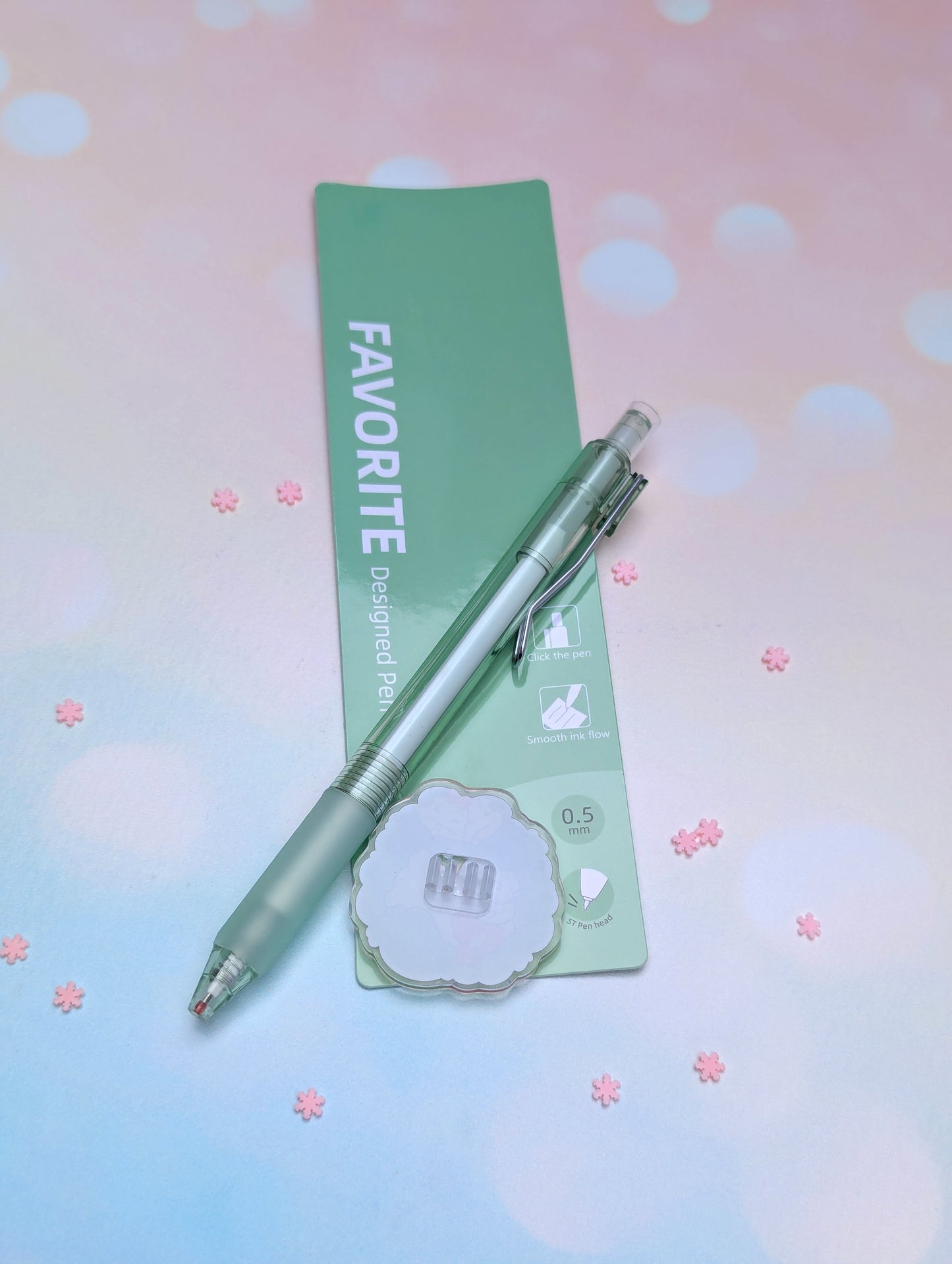 Reindeer Ichigo Charm Ballpoint Pen