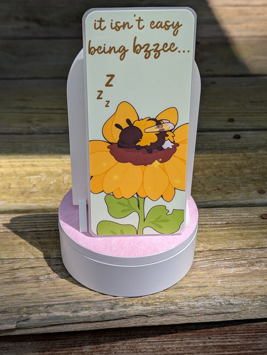 Bzzee Zzz  Bookmark (Handmade) 3 x 7"