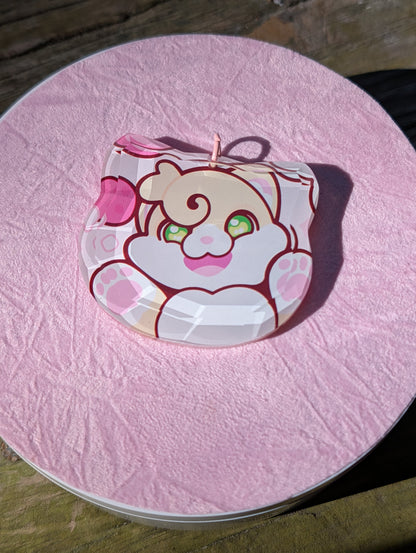 Ichigo Deco Yay Cat Ear Gem Charm 2 x 2"