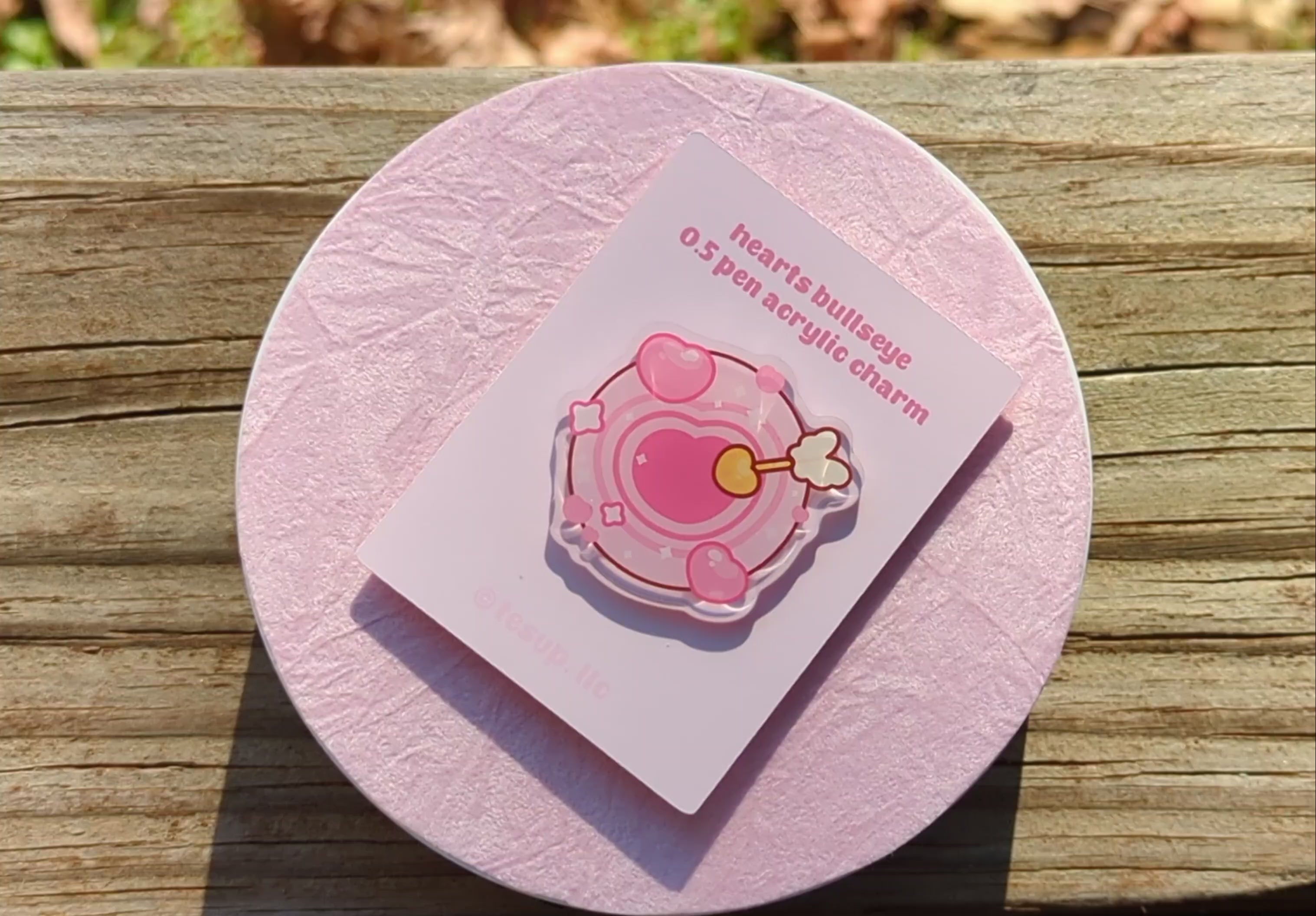 Clear Acrylic Swappable Charms for 0.5 Ballpoint Pens